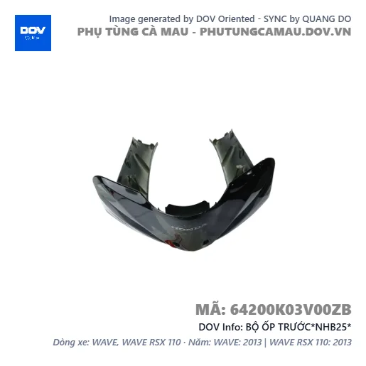 BỘ ỐP TRƯỚC*NHB25*  — 64200K03V00ZB