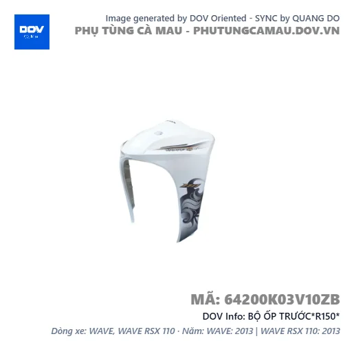 BỘ ỐP TRƯỚC*R150*  — 64200K03V10ZB