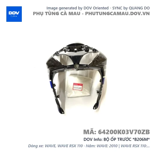 BỘ ỐP TRƯỚC *B206M*  — 64200K03V70ZB