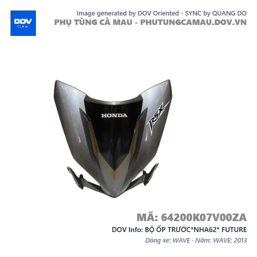 BỘ ỐP TRƯỚC*NHA62* FUTURE — 64200K07V00ZA