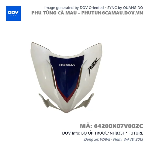 BỘ ỐP TRƯỚC*NHB35H* FUTURE — 64200K07V00ZC