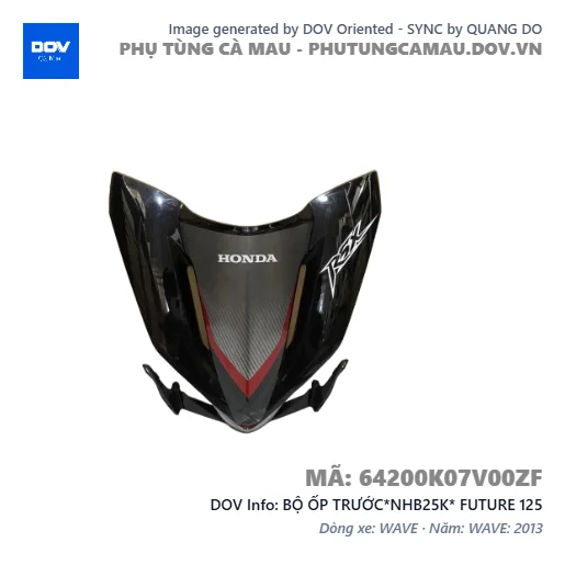 BỘ ỐP TRƯỚC*NHB25K* FUTURE 125 — 64200K07V00ZF