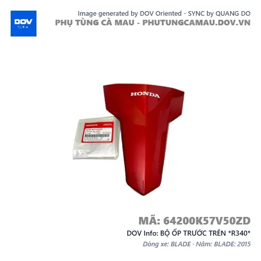 BỘ ỐP TRƯỚC TRÊN *R340*  — 64200K57V50ZD
