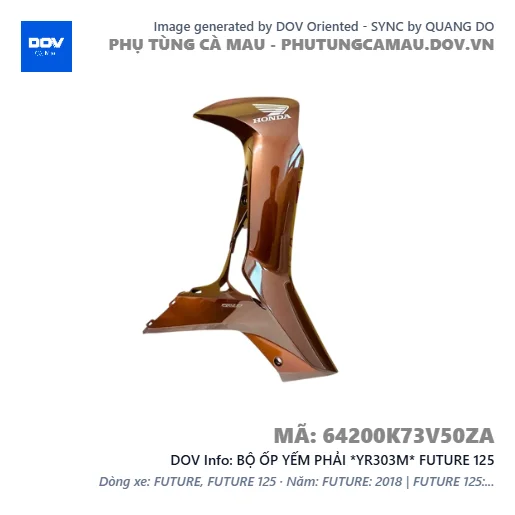 BỘ ỐP YẾM PHẢI *YR303M* FUTURE 125 — 64200K73V50ZA