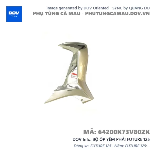 BỘ ỐP YẾM PHẢI FUTURE 125 — 64200K73V80ZK