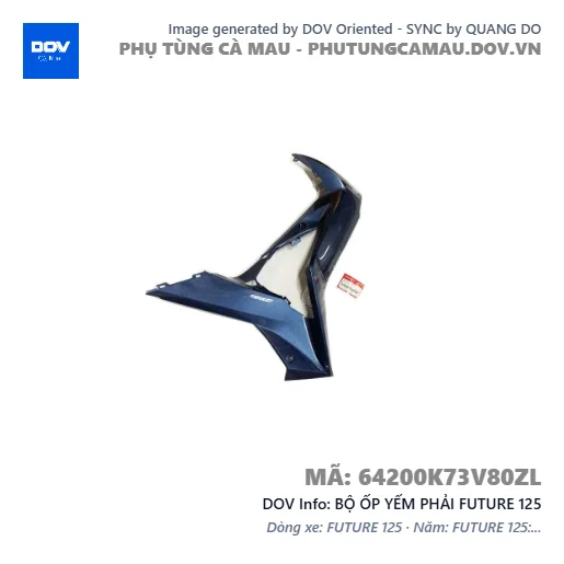 BỘ ỐP YẾM PHẢI FUTURE 125 — 64200K73V80ZL