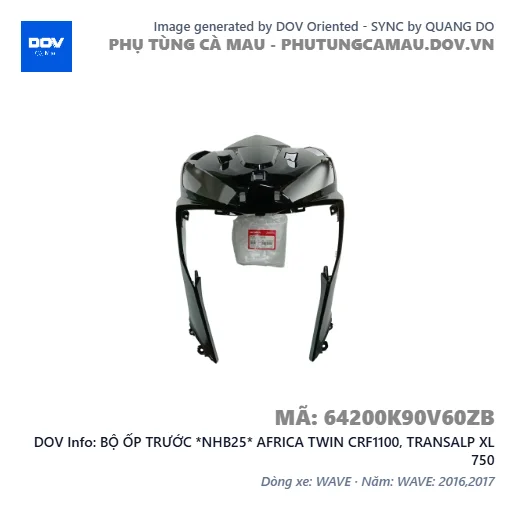 BỘ ỐP TRƯỚC *NHB25* AFRICA TWIN CRF1100, TRANSALP XL 750 — 64200K90V60ZB