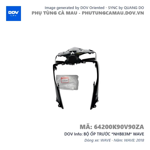 BỘ ỐP TRƯỚC *NHB83M* WAVE — 64200K90V90ZA
