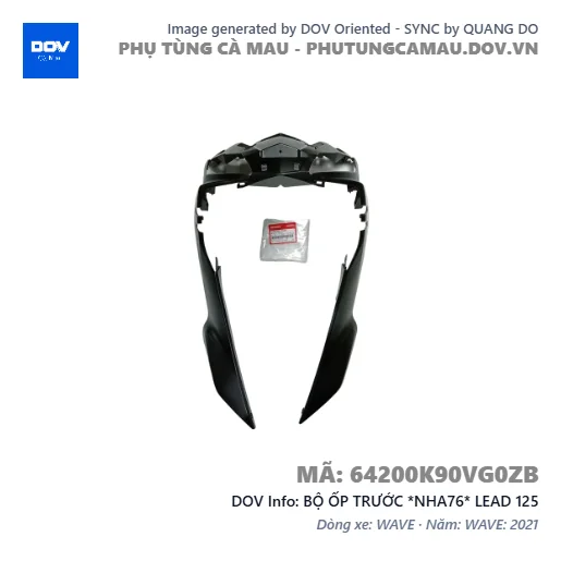 BỘ ỐP TRƯỚC *NHA76* LEAD 125 — 64200K90VG0ZB