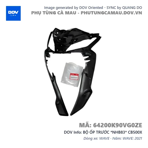 BỘ ỐP TRƯỚC *NHB83* CB500X — 64200K90VG0ZE