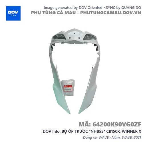 BỘ ỐP TRƯỚC *NHB55* CB150R, WINNER X — 64200K90VG0ZF