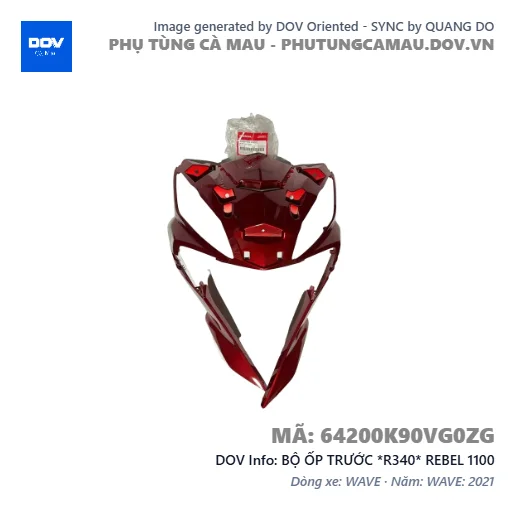 BỘ ỐP TRƯỚC *R340* REBEL 1100 — 64200K90VG0ZG