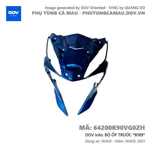BỘ ỐP TRƯỚC *B189* — 64200K90VG0ZH