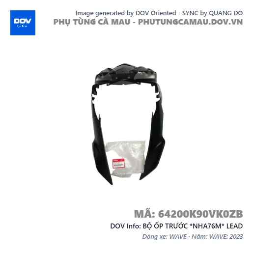 BỘ ỐP TRƯỚC *NHA76M* LEAD — 64200K90VK0ZB