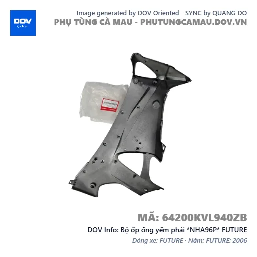 Bộ ốp ống yếm phải *NHA96P* FUTURE — 64200KVL940ZB