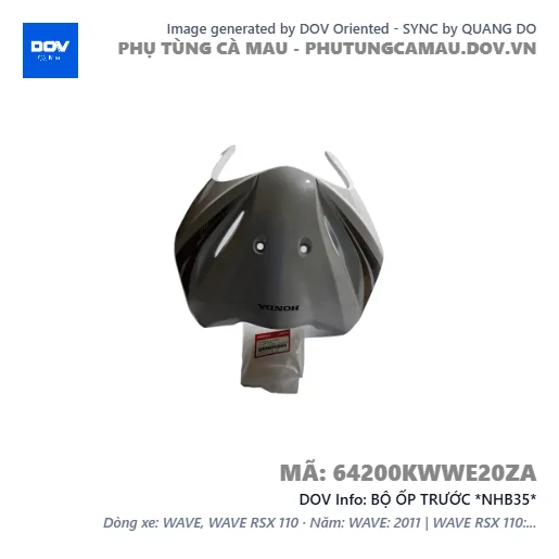 BỘ ỐP TRƯỚC *NHB35*  — 64200KWWE20ZA