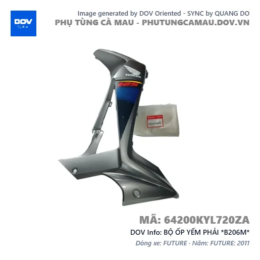 BỘ ỐP YẾM PHẢI *B206M*  — 64200KYL720ZA