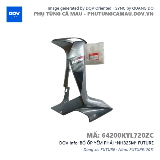 BỘ ỐP YẾM PHẢI *NHB25M* FUTURE — 64200KYL720ZC