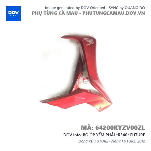 BỘ ỐP YẾM PHẢI *R340* FUTURE — 64200KYZV00ZL