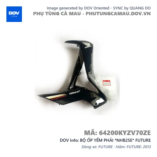 BỘ ỐP YẾM PHẢI *NHB25E* FUTURE — 64200KYZV70ZE