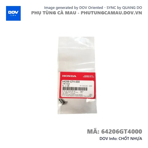 CHỐT NHỰA  — 64206GT4000