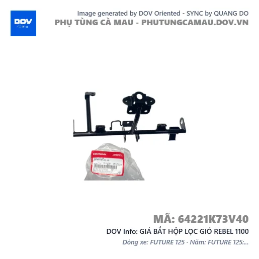 GIÁ BẮT HỘP LỌC GIÓ REBEL 1100 — 64221K73V40