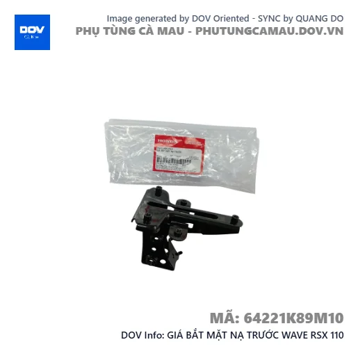 GIÁ BẮT MẶT NẠ TRƯỚC WAVE RSX 110 — 64221K89M10