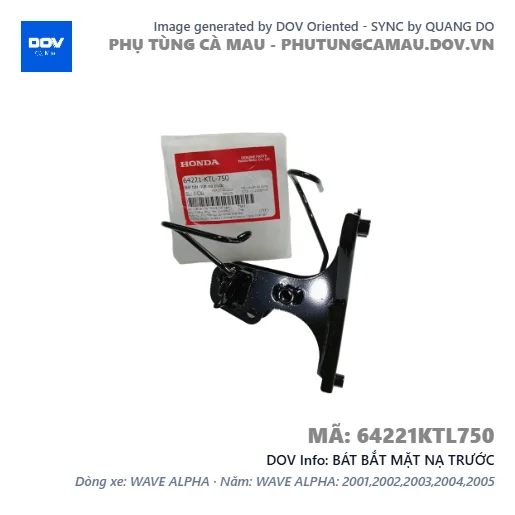 BÁT BẮT MẶT NẠ TRƯỚC — 64221KTL750