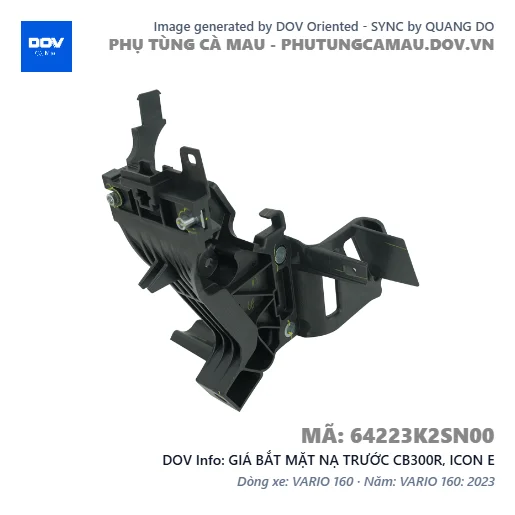 GIÁ BẮT MẶT NẠ TRƯỚC CB300R, ICON E — 64223K2SN00