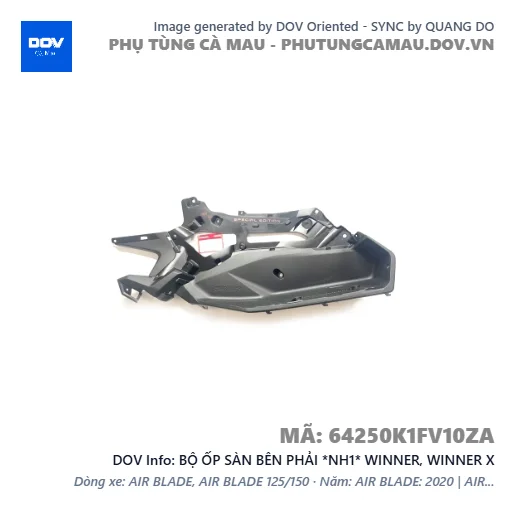 BỘ ỐP SÀN BÊN PHẢI *NH1* WINNER, WINNER X — 64250K1FV10ZA