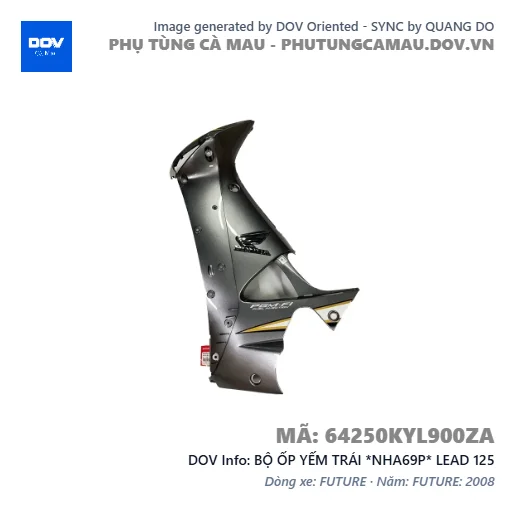 BỘ ỐP YẾM TRÁI *NHA69P* LEAD 125 — 64250KYL900ZA