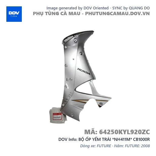 BỘ ỐP YẾM TRÁI *NH411M* CB1000R — 64250KYL920ZC