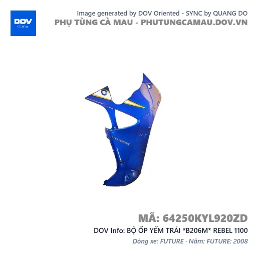 BỘ ỐP YẾM TRÁI *B206M* REBEL 1100 — 64250KYL920ZD