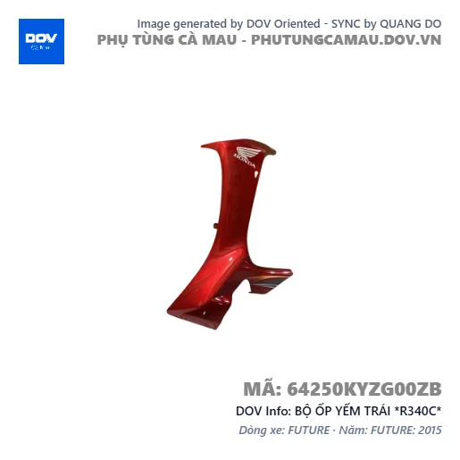 BỘ ỐP YẾM TRÁI *R340C*  — 64250KYZG00ZB