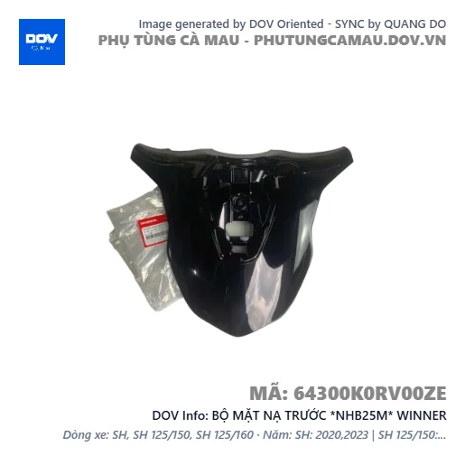 BỘ MẶT NẠ TRƯỚC *NHB25M* WINNER — 64300K0RV00ZE