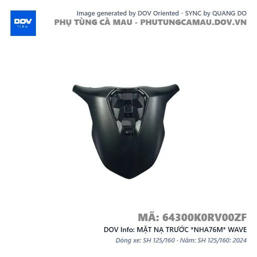 MẶT NẠ TRƯỚC *NHA76M* WAVE — 64300K0RV00ZF