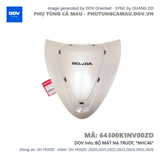 BỘ MẶT NẠ TRƯỚC *NHC46*  — 64300K1NV00ZD