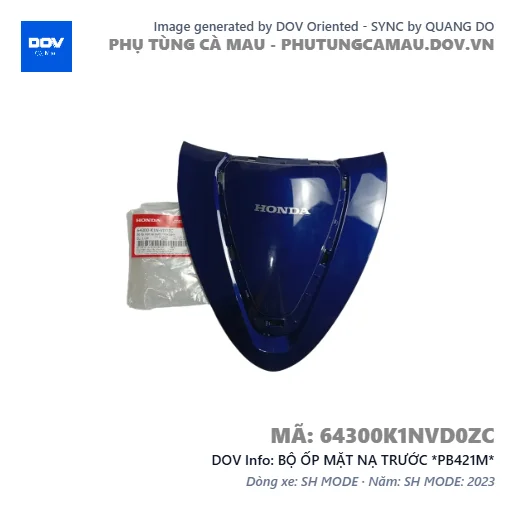 BỘ ỐP MẶT NẠ TRƯỚC *PB421M*  — 64300K1NVD0ZC