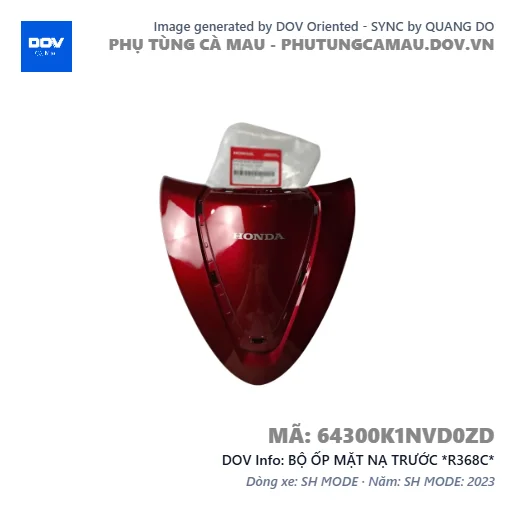 BỘ ỐP MẶT NẠ TRƯỚC *R368C*  — 64300K1NVD0ZD