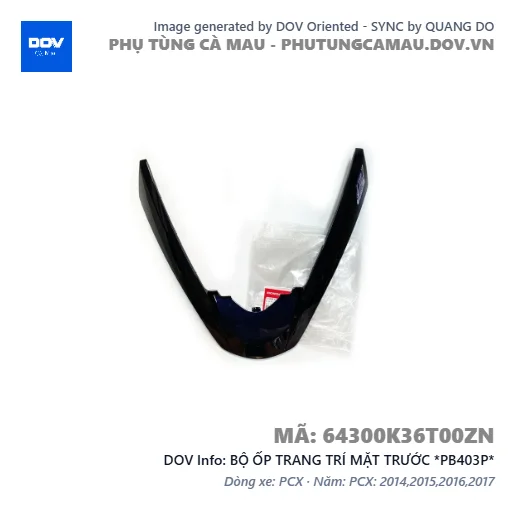 BỘ ỐP TRANG TRÍ MẶT TRƯỚC *PB403P*  — 64300K36T00ZN