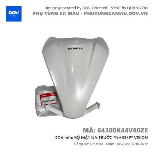 BỘ MẶT NẠ TRƯỚC *NHB35P* VISION — 64300K44V60ZE