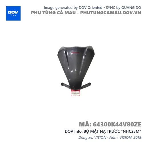 BỘ MẶT NẠ TRƯỚC *NHC23M*  — 64300K44V80ZE