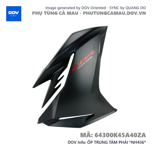 ỐP TRUNG TÂM PHẢI *NH436*  — 64300K45A40ZA