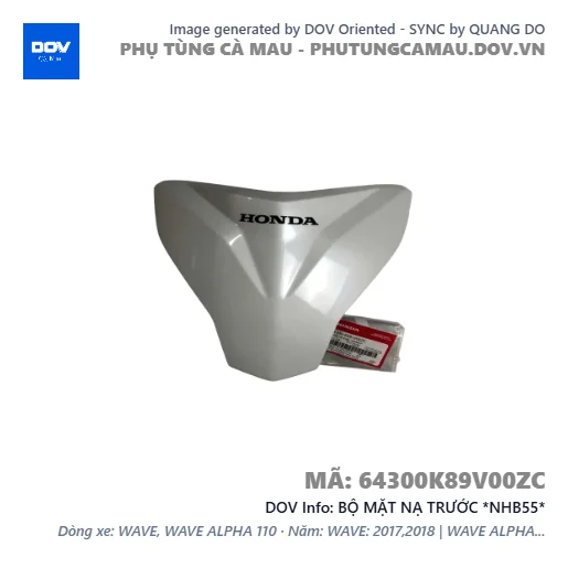 BỘ MẶT NẠ TRƯỚC *NHB55*  — 64300K89V00ZC