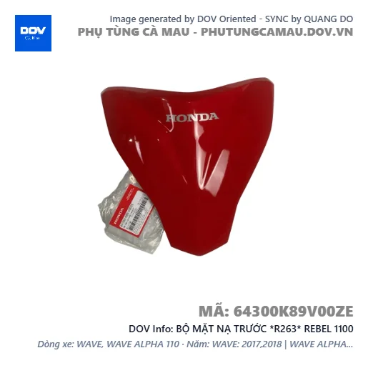 BỘ MẶT NẠ TRƯỚC *R263* REBEL 1100 — 64300K89V00ZE