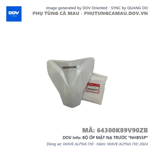 BỘ ỐP MẶT NẠ TRƯỚC *NHB55P*  — 64300K89V90ZB