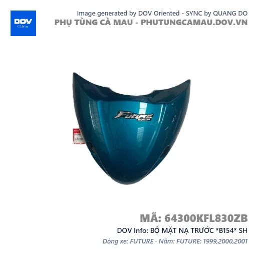 BỘ MẶT NẠ TRƯỚC *B154* SH — 64300KFL830ZB