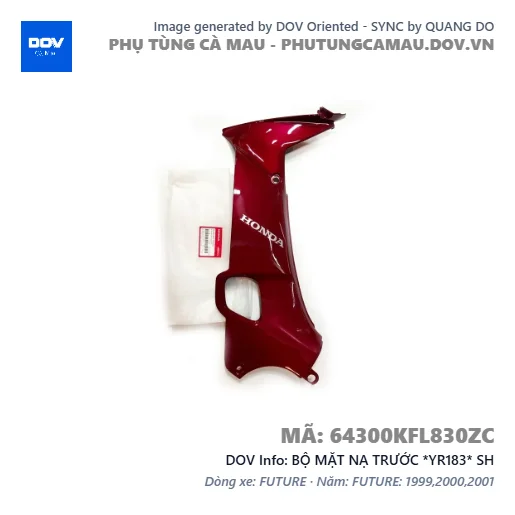 BỘ MẶT NẠ TRƯỚC *YR183* SH — 64300KFL830ZC
