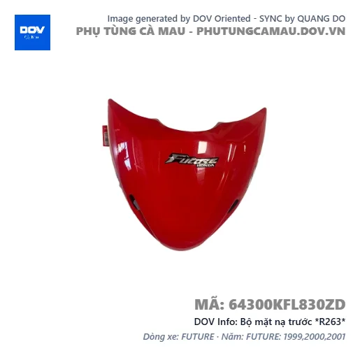 Bộ mặt nạ trước *R263*  — 64300KFL830ZD