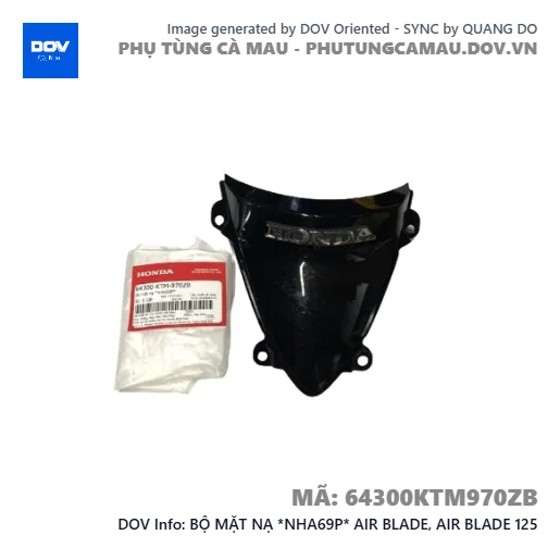 BỘ MẶT NẠ *NHA69P* AIR BLADE, AIR BLADE 125 — 64300KTM970ZB